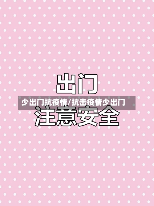 少出门抗疫情/抗击疫情少出门