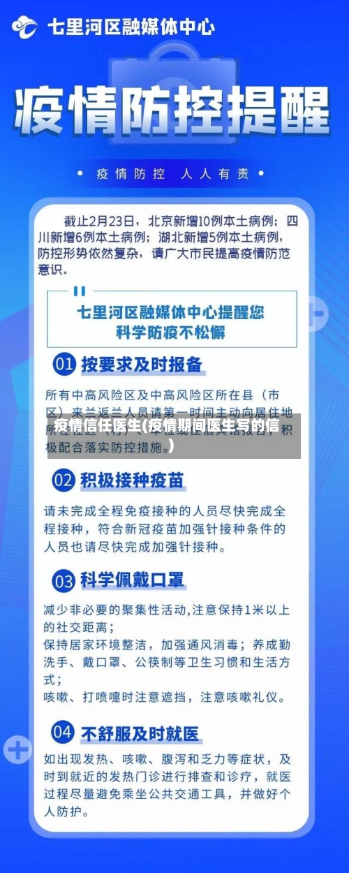 疫情信任医生(疫情期间医生写的信)