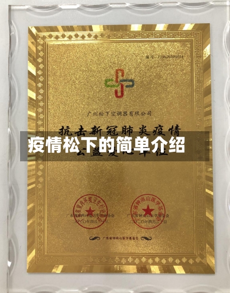 疫情松下的简单介绍-第2张图片