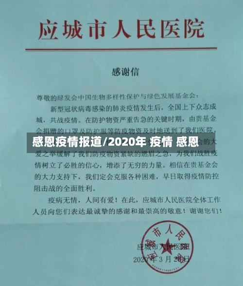感恩疫情报道/2020年 疫情 感恩-第3张图片