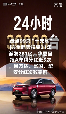 盘点99只“十元基	”|兴全趋势投资21年派发281亿，华夏回报A年均分红近5次，易方达	、富国、华安分红次数靠前-第3张图片